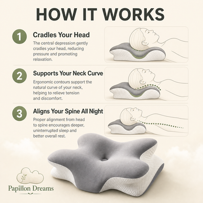Papillon Dreams Pillow